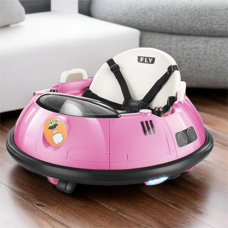 12 Volt Baby Bumper Car Battery Powered Ride-on Toy with Remote Control